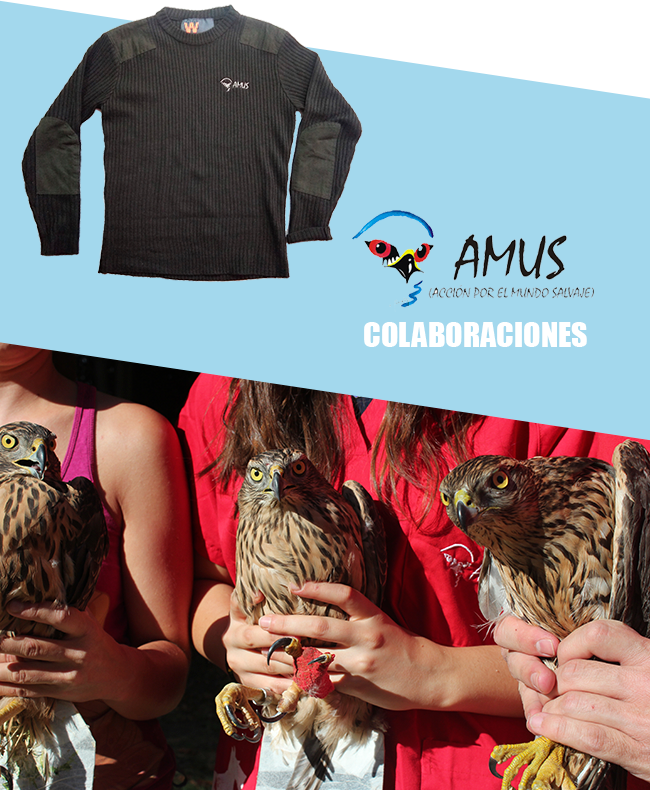 amus colaboracion ropa vida salvaje