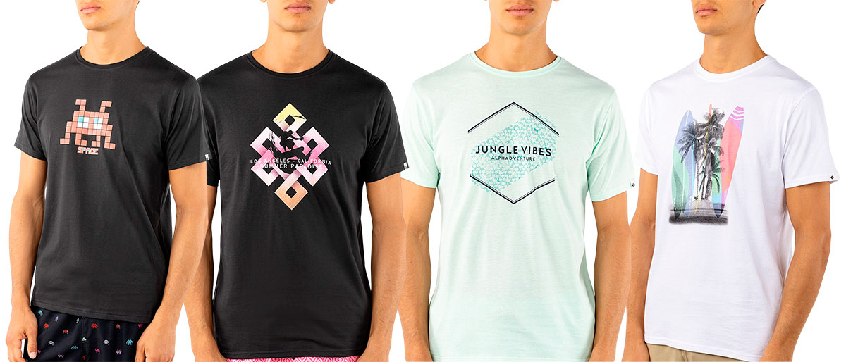 Camisetas Alphadventure verano budai neihu sanwar kohama