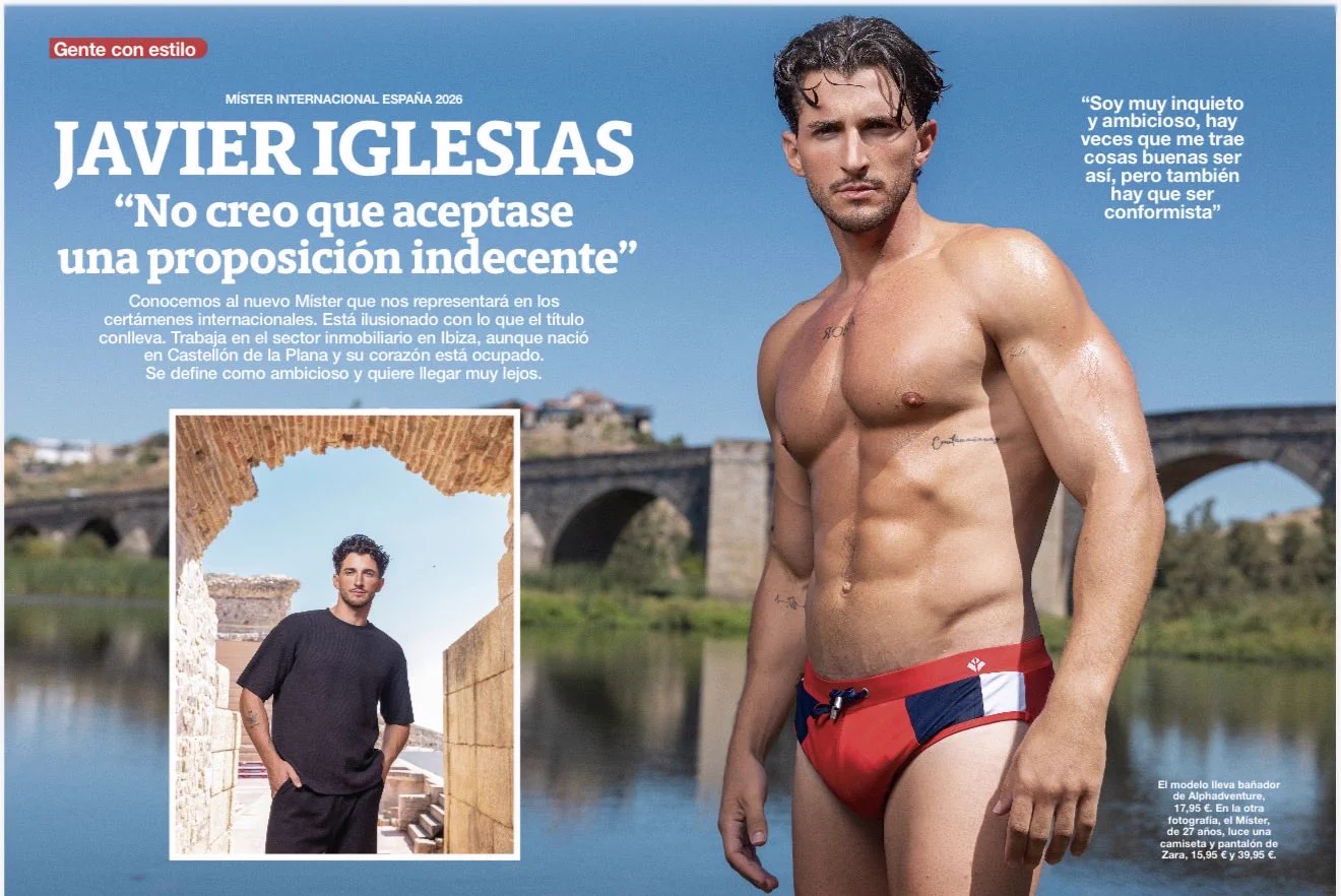 Javier Iglesias Mister Internacional España 2026