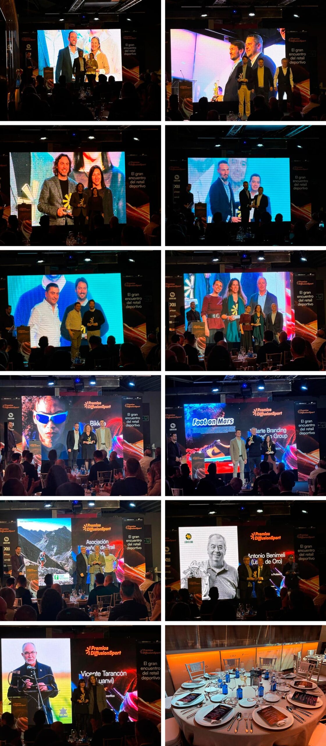 Premiados galardonados Diffusion Sport Premios 2025